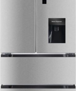 PURELEC FRZ36X Réfrigérateur multi-portes 539 L Inox – No Frost – 4 portes – Distributeur d'eau – Classe E