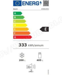 Alternative view of Bosch KFN96VPEA Réfrigérateur multi-portes 605 L Inox – Total No Frost – VitaFresh XXL – 4 portes