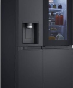 LG GSXE90EVDD Réfrigérateur américain 628 L Noir Acier – Total No Frost – InstaView Door-in-Door – Classe D – Image 4