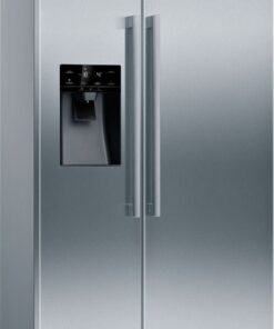 Bosch KAD93AIDP Réfrigérateur américain 562 L Inox – Total No Frost – Distributeur d'eau et glaçons – Classe D