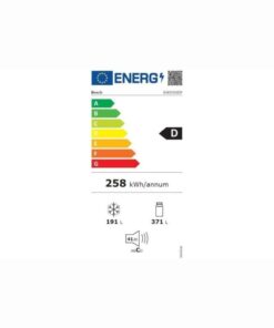 Alternative view of Bosch KAD93AIDP Réfrigérateur américain 562 L Inox – Total No Frost – Distributeur d'eau et glaçons – Classe D