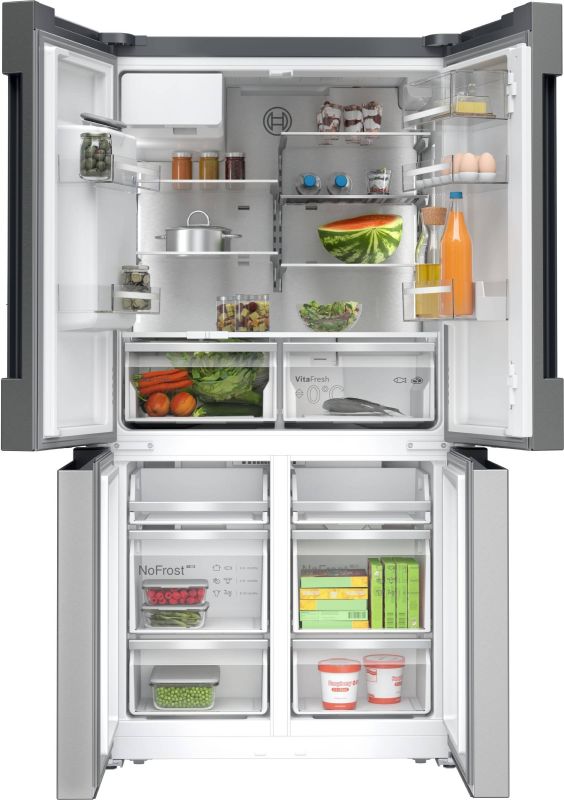 Bosch KFD96APEA Réfrigérateur multi-portes 574 L Inox – Total No Frost – VitaFresh XXL – Distributeur d'eau et glaçons – Classe E – Image 4