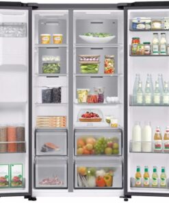 Samsung RS70F64KDT Réfrigérateur américain 640 L Inox – No Frost – Metal Cooling – Distributeur d'eau et glaçons – Classe D – Image 3