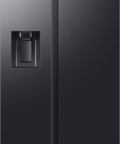 Samsung RS70F66KCF Réfrigérateur américain 634 L Noir Inox – Twin Cooling™ – Metal Cooling – Wi-Fi – Classe C