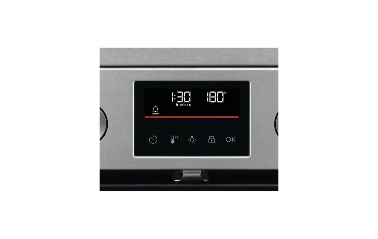 AEG CIB6490APW Cuisinière induction 60 cm Blanche – 4 zones – Four multifonction 73 L – Pyrolyse – Classe A+ – Image 4