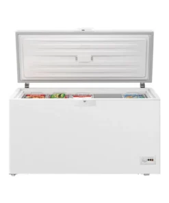 Beko HSM37540 Congélateur coffre 360 L Blanc – Froid statique – 4 paniers – Classe E