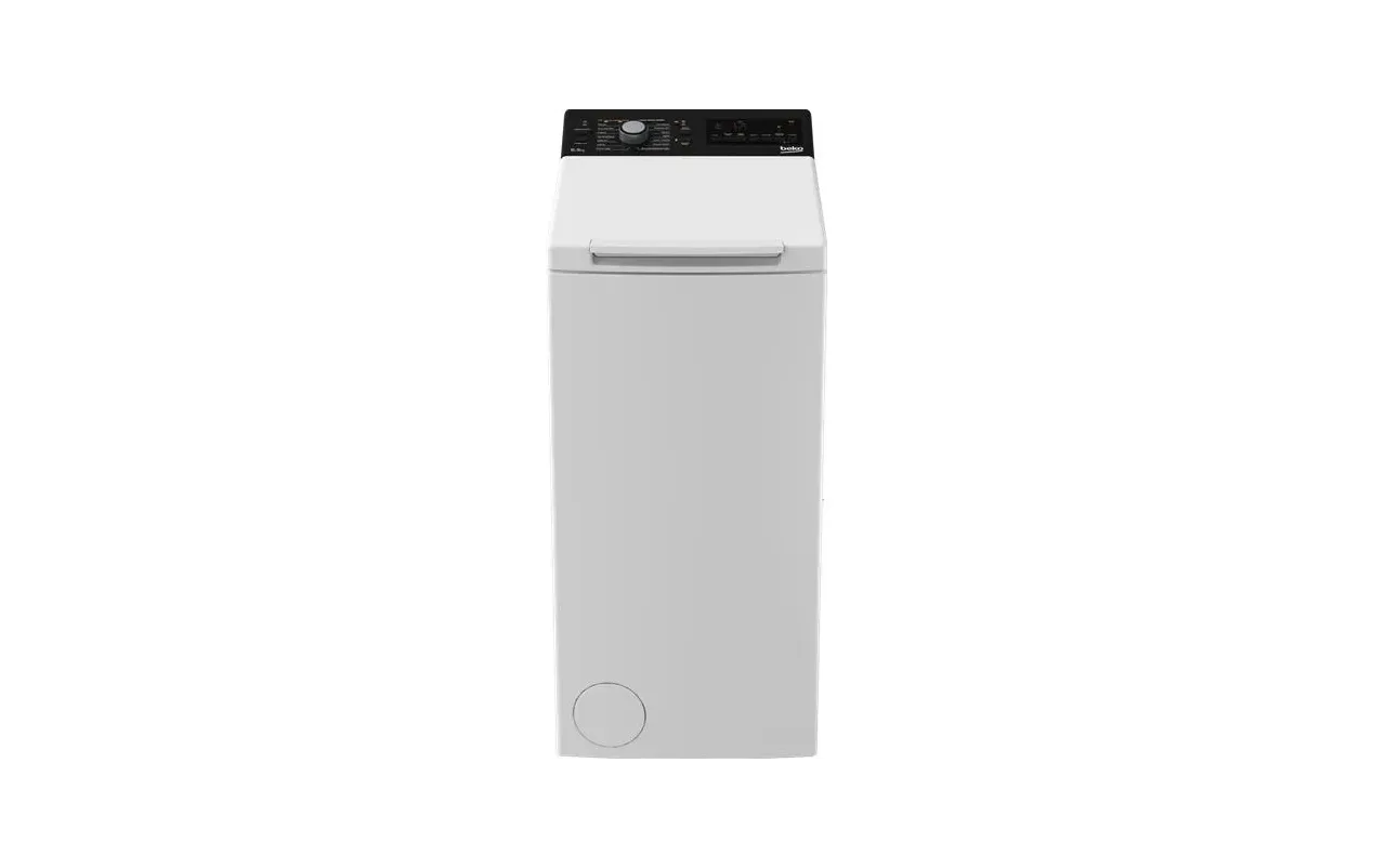 Beko BTL1WFP10652FR Lave-linge top 6,5 kg - 1200 tr/min - ProSmart Inverter - SteamCure - Classe A - Blanc