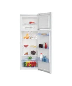 Beko RDSA310M40WN Réfrigérateur 2 portes 306 L Blanc – MinFrost – Congélateur haut 4★ – Pose libre