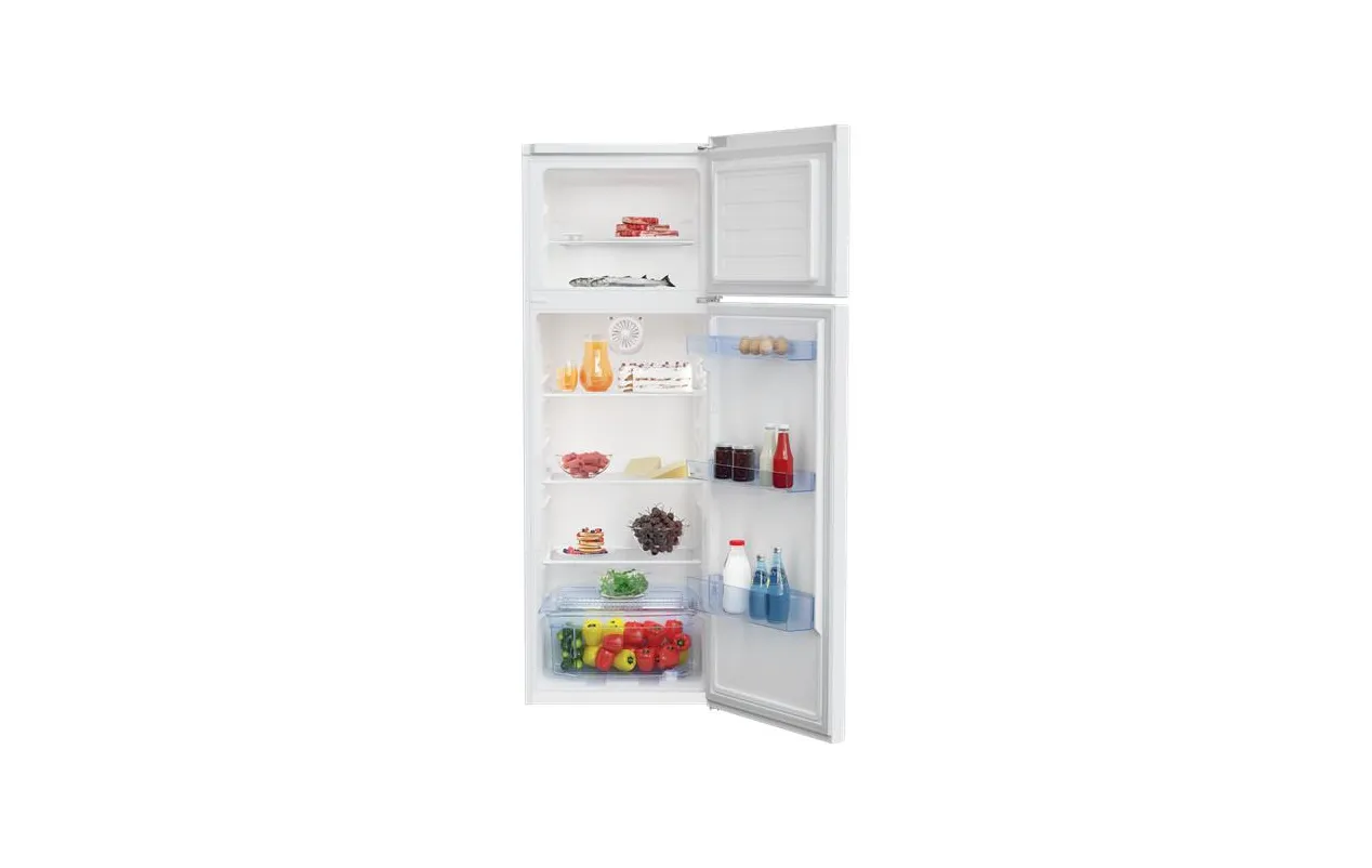 Beko RDSA310M40WN Réfrigérateur 2 portes 306 L Blanc – MinFrost – Congélateur haut 4★ – Pose libre