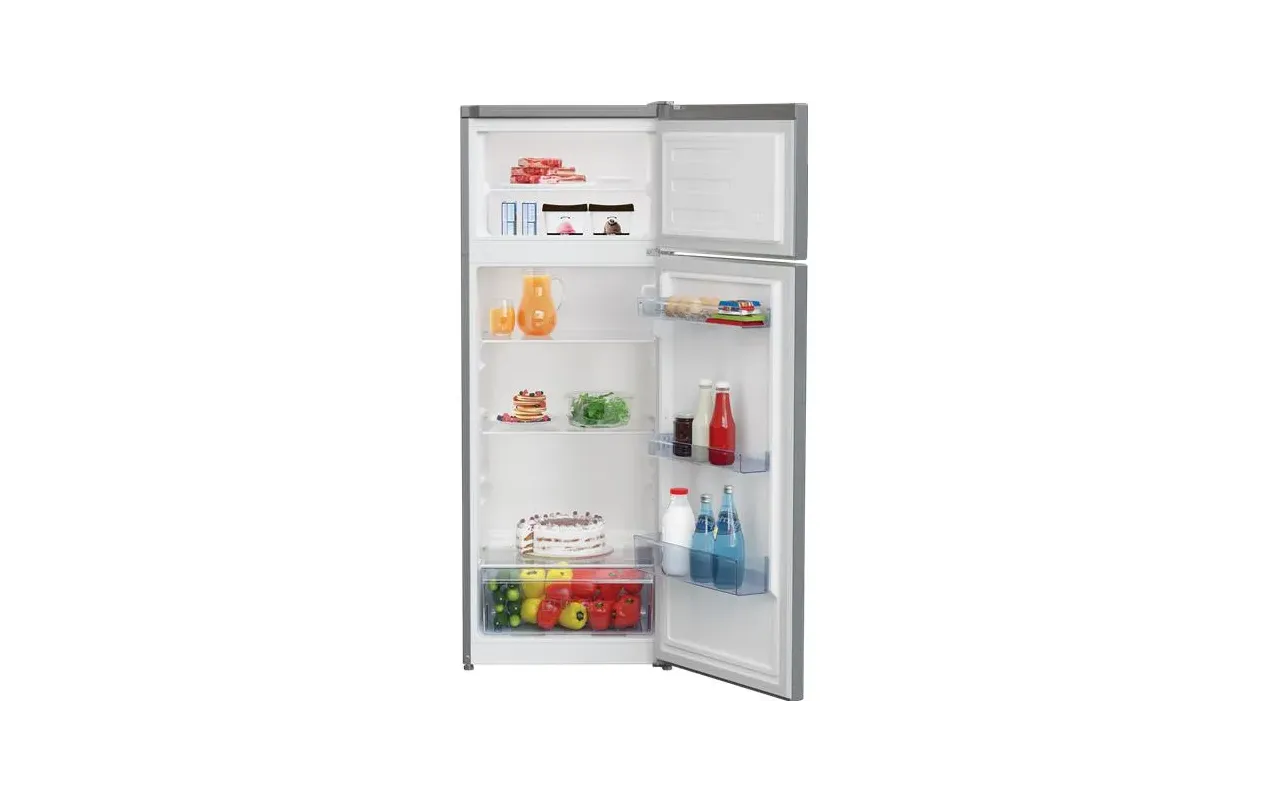 Beko RDSA240K40SN Réfrigérateur 2 portes 223 L Gris – Congélateur haut 4★ – MinFrost – Pose libre