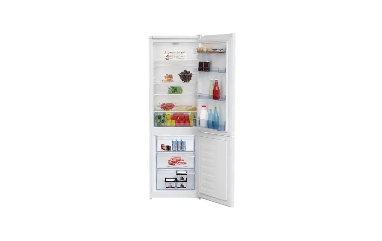 Beko RCSA270K40WN Réfrigérateur combiné 262 L Blanc – MinFrost – Congélateur bas