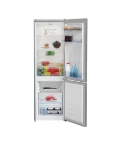 Beko RCSA270K40SN Réfrigérateur combiné 262 L Gris Inox – MinFrost – Congélateur bas – Pose libre – Image 3