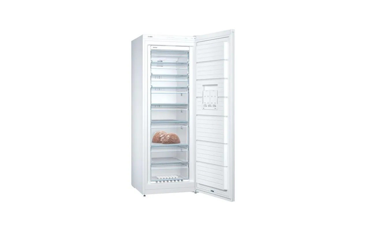 Bosch GSN58VWEV Congélateur armoire 366 L Blanc – No Frost – VarioZone – Classe E