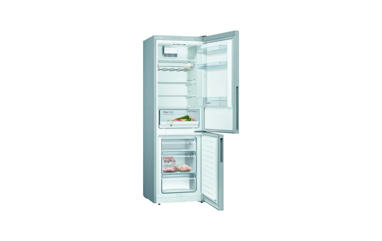 Bosch KGV36VLEAS Réfrigérateur combiné 308 L Inox – Low Frost – VitaFresh – Congélateur bas – Pose libre – Image 3