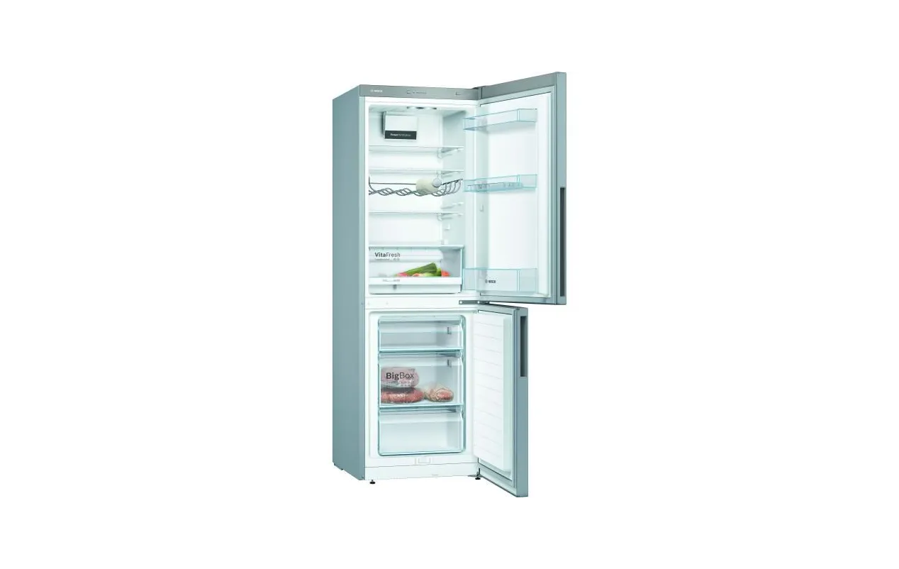 Bosch KGV33VLEAS Réfrigérateur combiné 289 L Inox – Low Frost – VitaFresh – Congélateur bas – Pose libre – Image 3