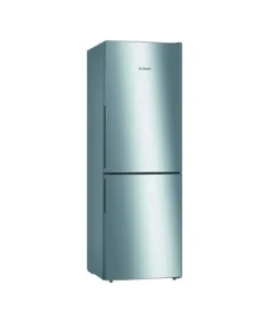 Bosch KGV33VLEAS Réfrigérateur combiné 289 L Inox – Low Frost – VitaFresh – Congélateur bas – Pose libre