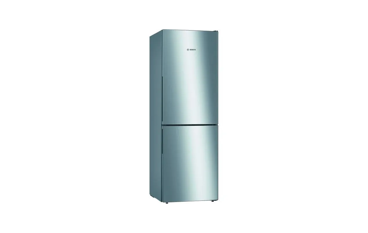 Bosch KGV33VLEAS Réfrigérateur combiné 289 L Inox – Low Frost – VitaFresh – Congélateur bas – Pose libre