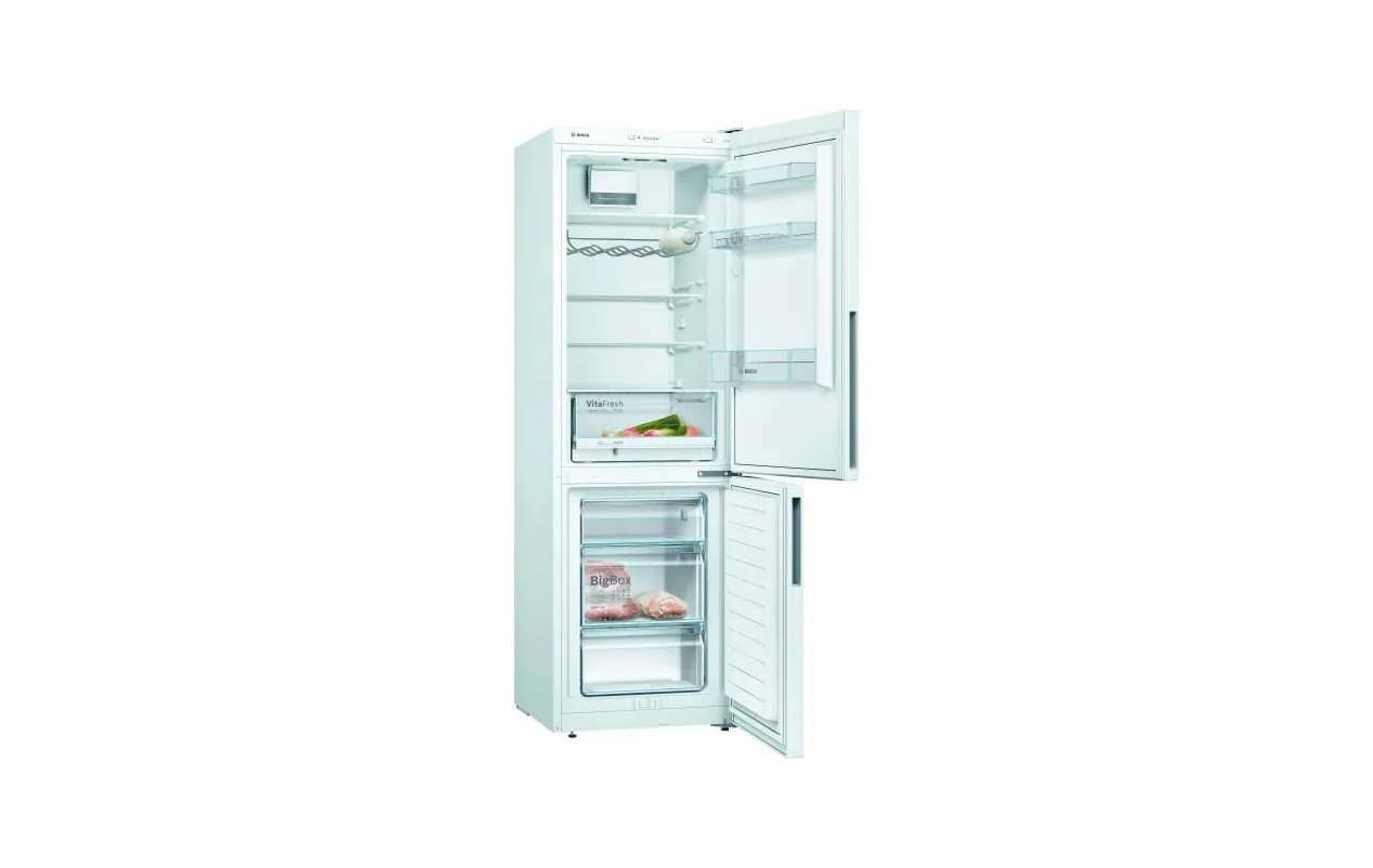 Bosch KGV36VWEAS Réfrigérateur combiné 308 L Blanc – Low Frost – VitaFresh – Congélateur bas – Pose libre