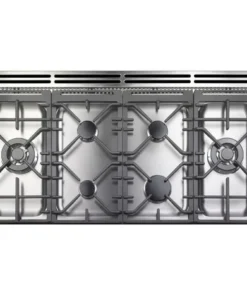 Falcon ELS110DFSS/-EU Elise 110 Piano de cuisson mixte 110 cm - 6 feux gaz - 3 fours électriques - Inox / Nickel brossé – Image 3