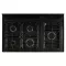 Alternative view of Falcon PROP90DFSS/C-EU Professional+ 90 Piano de cuisson mixte 90 cm - 5 feux gaz - 2 fours électriques + gril - Inox/Chrome