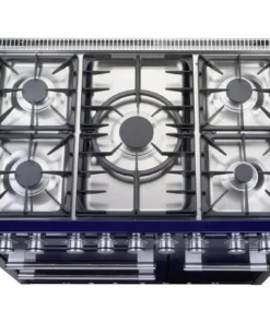 Falcon MCY1000DFSS/-EU Mercury 1000 Piano de cuisson mixte 100 cm - 5 feux gaz - 3 fours électriques - Inox / Inox poli – Image 6