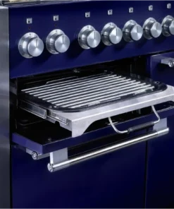 Alternative view of Falcon MCY1000DFSS/-EU Mercury 1000 Piano de cuisson mixte 100 cm - 5 feux gaz - 3 fours électriques - Inox / Inox poli
