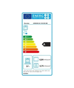 Alternative view of Electrolux LKM624022W Cuisinière mixte 60 cm Blanche – 3 feux gaz + 1 plaque électrique – Four multifonction 57 L Catalyse – Classe A