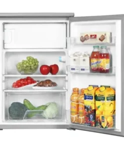Glem GRT110SI Réfrigérateur table top 113 L Silver – Compartiment congélateur 4★ 16 L – Pose libre