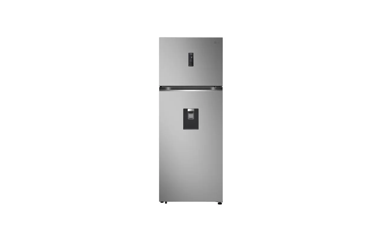 LG GTFV44PYBKD Réfrigérateur 2 portes 459 L Silver – Total No Frost – Door Cooling™ – Congélateur haut