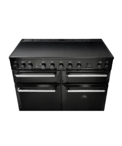 AGA Masterchef Deluxe 110 MDX110EIBLK Piano de cuisson induction 110 cm - 5 foyers - 3 fours électriques - Noir / Chrome – Image 4