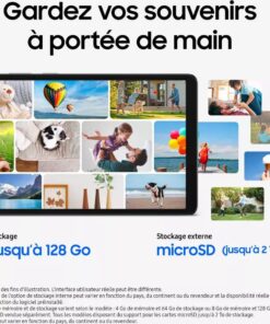 Samsung Galaxy Tab A11 8,7" 4G LTE 64Go Gris – Image 3