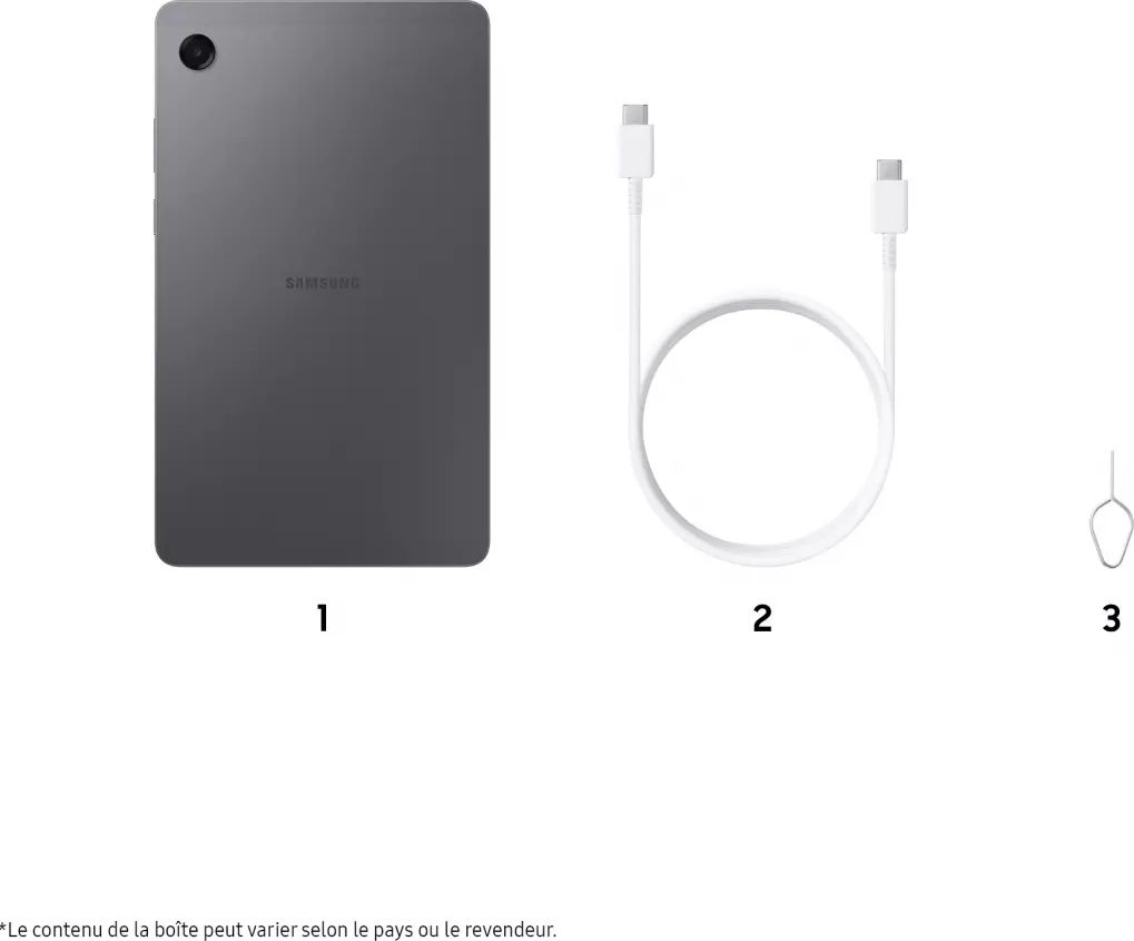 Samsung Galaxy Tab A11 8,7" 4G LTE 64Go Gris – Image 2